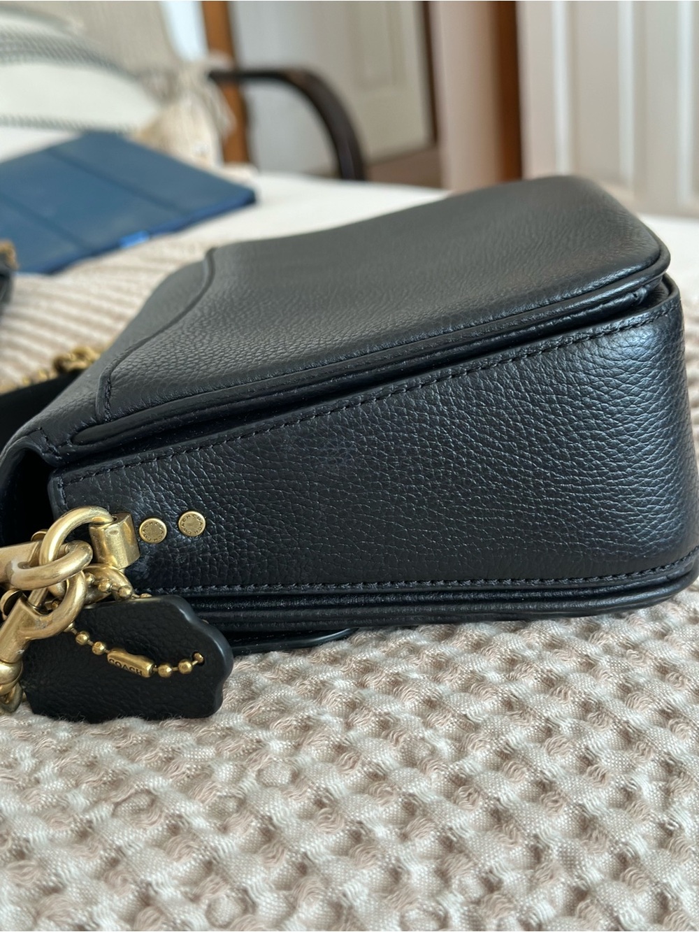 Coach handbag pebbled leather - Picture 10 of 14